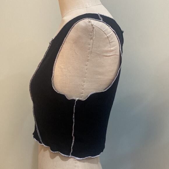 NWT Princess Polly CHRISTA TOP BLACK - Picture 4 of 9